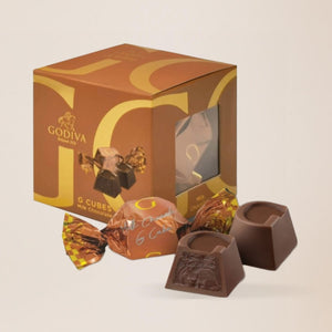 Godiva's Milk Chocolate G Cubes